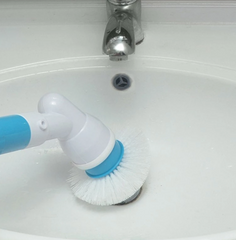 Electric Cleaning Scrubber with Extension Handle