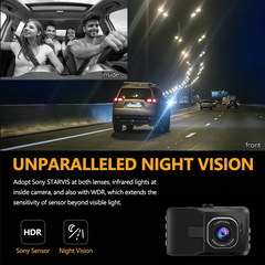 4K UHD Car Driving Recorder Camera