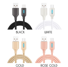 Auto Cut-off Fast Charging Nylon Cable