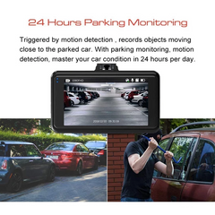 4K UHD Car Driving Recorder Camera