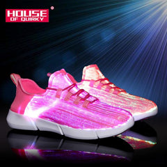 Fiber Optic LED Light Up Shoes