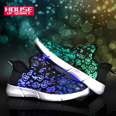 Fiber Optic LED Light Up Shoes