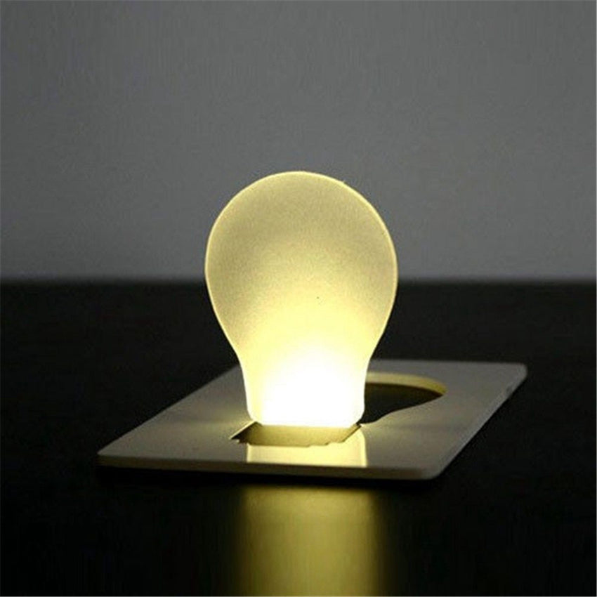 Pocket Card Light Bulb