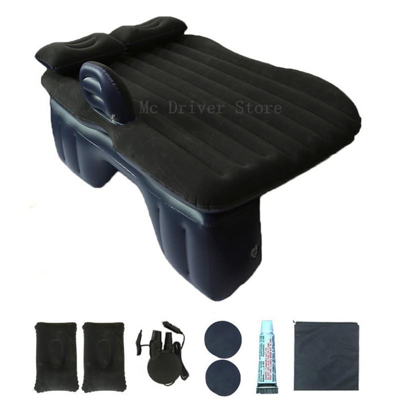 Car Travel Inflatable Mattress Air Bed Cushion