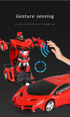 Gesture Sensing Transformation Car Model