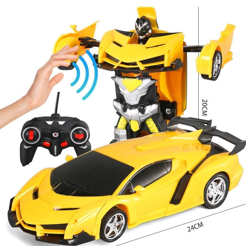 Gesture Sensing Transformation Car Model