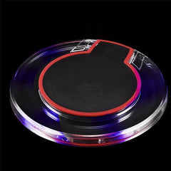 Wireless Charger Qi-Certified Pad, Galaxy & iPhone Compatible
