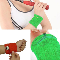 Hidden Zipper Travel Wrist Wallet