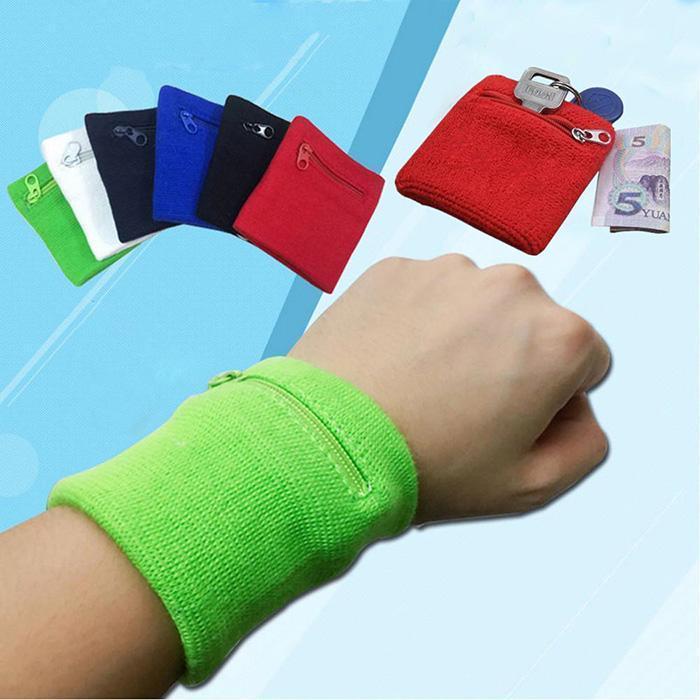 Hidden Zipper Travel Wrist Wallet