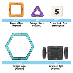 3D Magnet Blocks™ Educational Construction Set