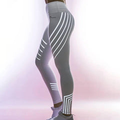 Glowie™ Athletic Reflective Yoga Leggings