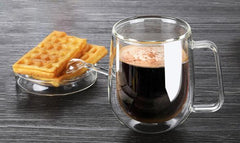 Heat-Resistant Double Glass Coffee Cup