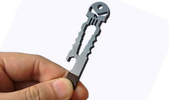 Multifunction Stainless Steel Skull EDC Tool Key