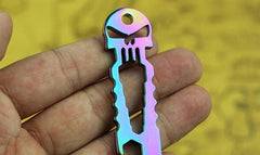 Multifunction Stainless Steel Skull EDC Tool Key