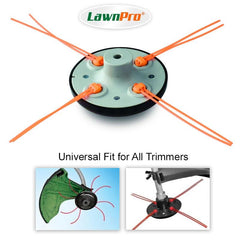 LawnPro™ Universal Trimmer Head