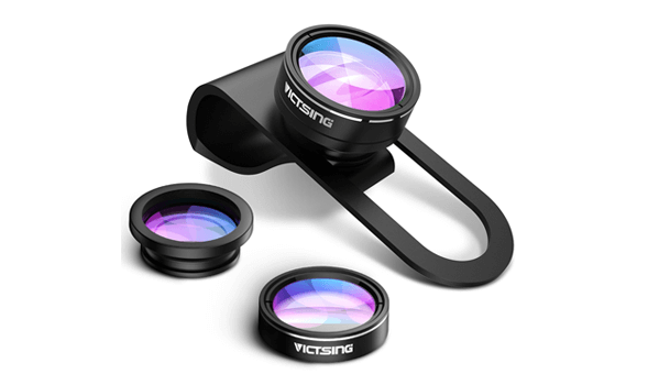 3-in-1 Macro, Wide Angle, Fisheye Camera Lens