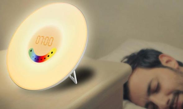 Sunrise Wake Up LED Alarm Clock