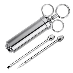 Meat Injector Stainless Steel Flavor Syringe