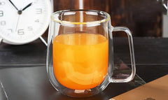 Heat-Resistant Double Glass Coffee Cup