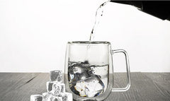 Heat-Resistant Double Glass Coffee Cup