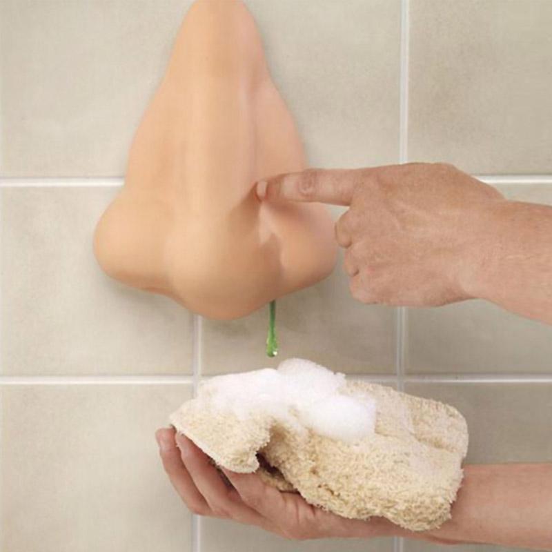 Nose Bathroom Shower Soap Dispenser