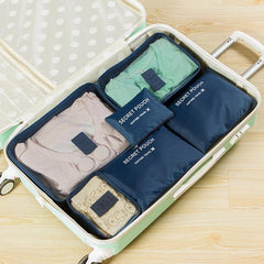 Smart Traveler™ Compact Packing Cubes (6 pcs)