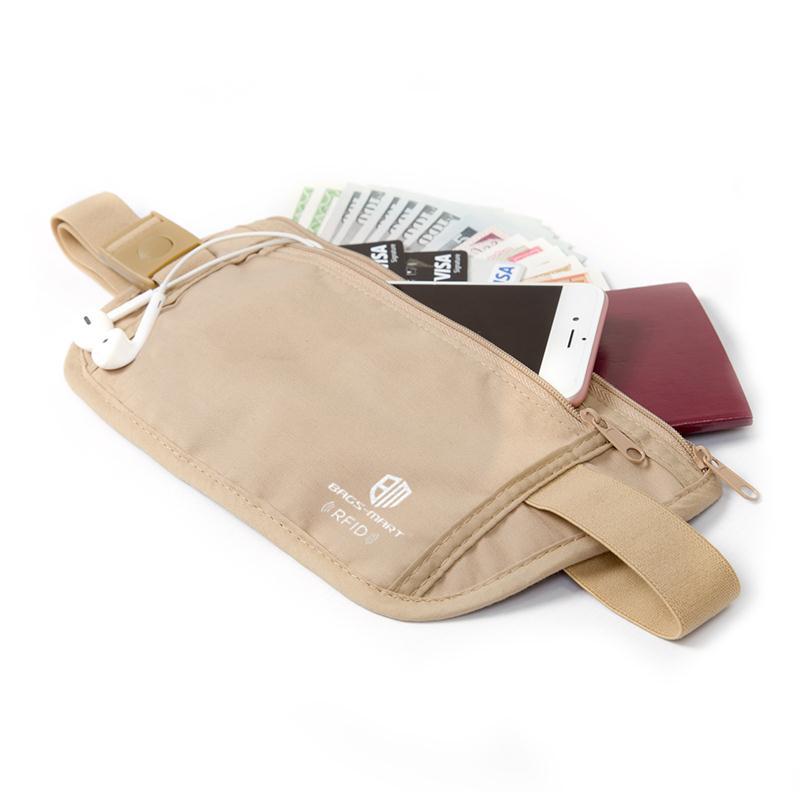 Travel Waist Pouch RFID Blocking