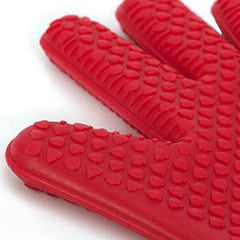 Heat-Resistant Silicone Kitchen Grill Gloves