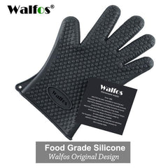 Heat-Resistant Silicone Kitchen Grill Gloves