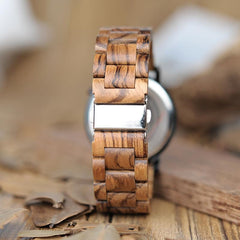 Handcrafted Digital LED Wooden Watch