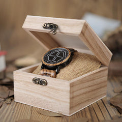 Handcrafted Digital LED Wooden Watch