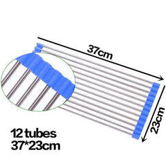 Roll-Up Foldable Sink Drying Rack