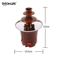 Mini Chocolate Fountain Fondue Machine