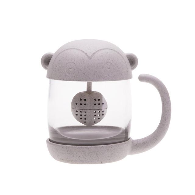 Cat Fish Tea Infuser Mug