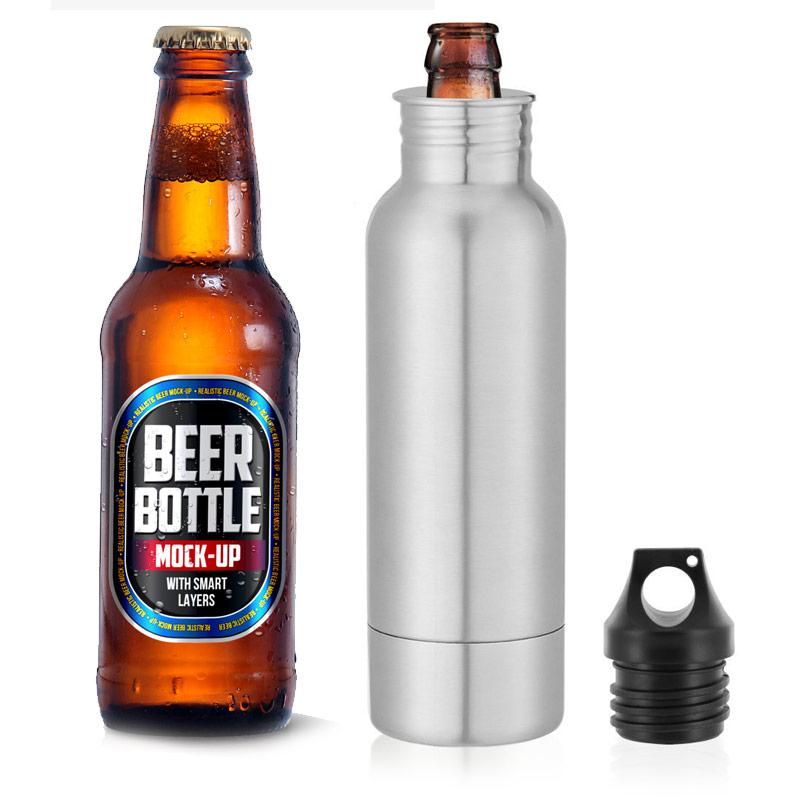 Beer Bottle Stainless Steel Cooler