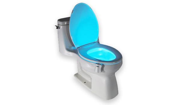 Motion Activated LED Toilet Night Light