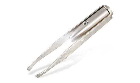 LED Stainless Steel Tweezers