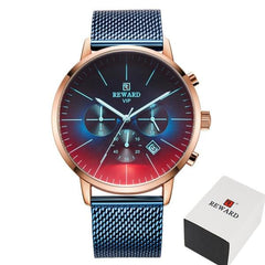 Bright Luxury Glass Wrist Watch