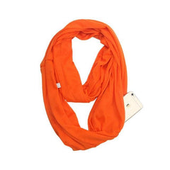 Infinity Scarf with Hidden Zipper Pocket