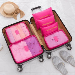 Luggage Packing Organizer Set (6 pcs)