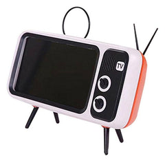 Retro TV Bluetooth Speaker Phone Holder