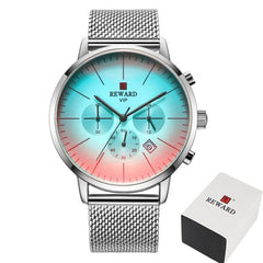 Bright Luxury Glass Wrist Watch