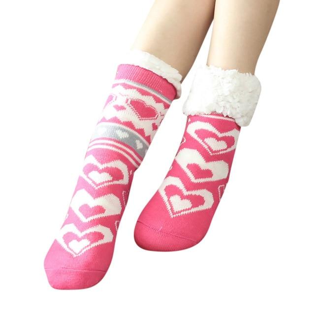 Extra-warm Fleece Indoor Socks