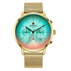 Bright Luxury Glass Wrist Watch