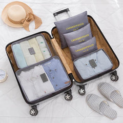 Luggage Packing Organizer Set (6 pcs)