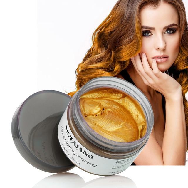 Hair Wax Color Dye Styling Cream