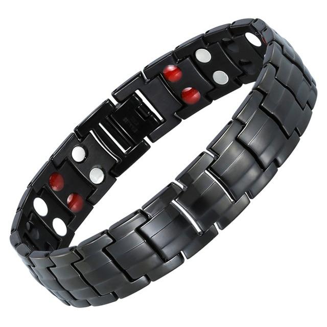 Germany Charm Black Healthy Bracelets & Magnetic Bangles