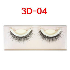 Self-Adhesive Eyelashes Mink 3D False Eyelashes