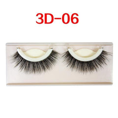 Self-Adhesive Eyelashes Mink 3D False Eyelashes