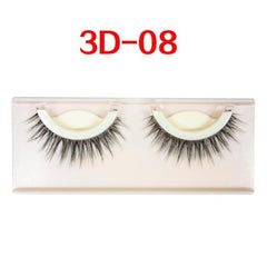 Self-Adhesive Eyelashes Mink 3D False Eyelashes